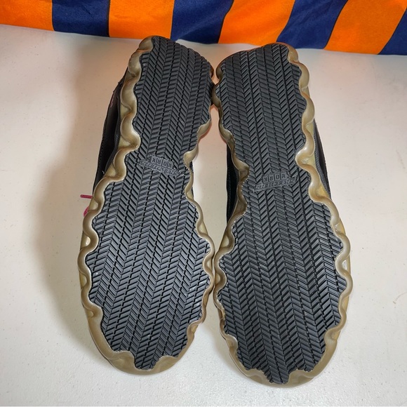 Skechers SKECH-AIR Womens Black/Pink Relaxed Fit Slip Resistant Shoes size 11 - Picture 6 of 9